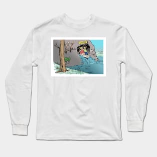 Woooooo! I'm king of the world! Long Sleeve T-Shirt